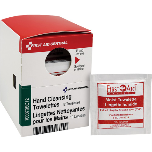 SmartCompliance&reg; Refill Cleansing Wipes, Towelette, Hand Cleaning R.M.G. Prévention