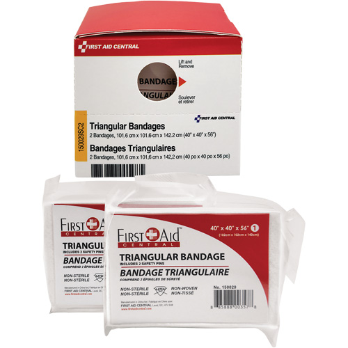 Recharge de bandages Triangulaires SmartCompliance R.M.G. Prévention
