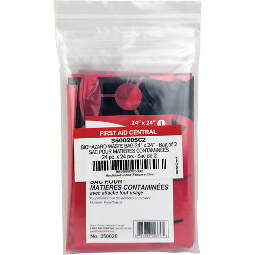 Recharge de sacs &agrave; d&eacute;chets SmartCompliance, Biorisque, 24" lo x 24" la R.M.G. Prévention