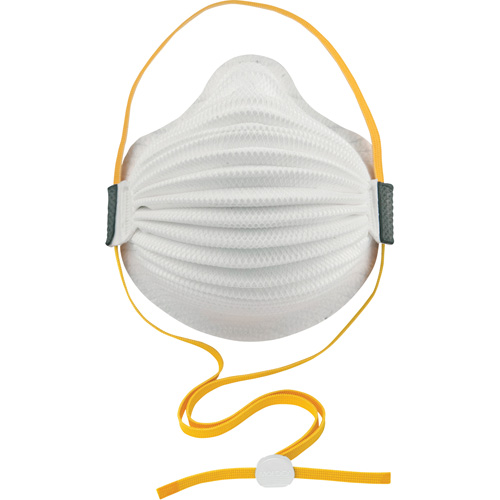 Respirateur AirWave jetable avec SmartStrap et garniture d'&eacute;tanch&eacute;it&eacute; int&eacute;grale en mousse, P95, Certifi&eacute; NIOSH, Moyen/grand R.M.G. Prévention