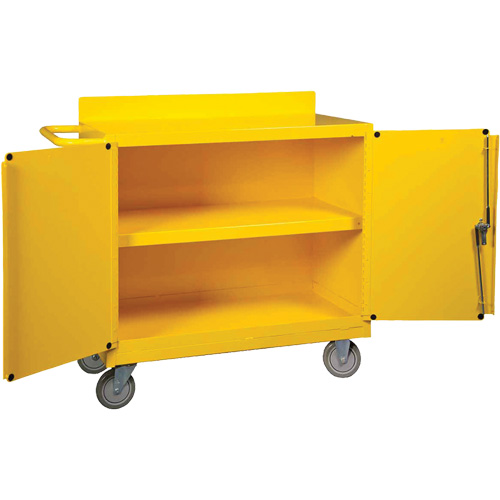 Spill Control Center Cart, 18" L x 38.375" W x 36" H R.M.G. Prévention
