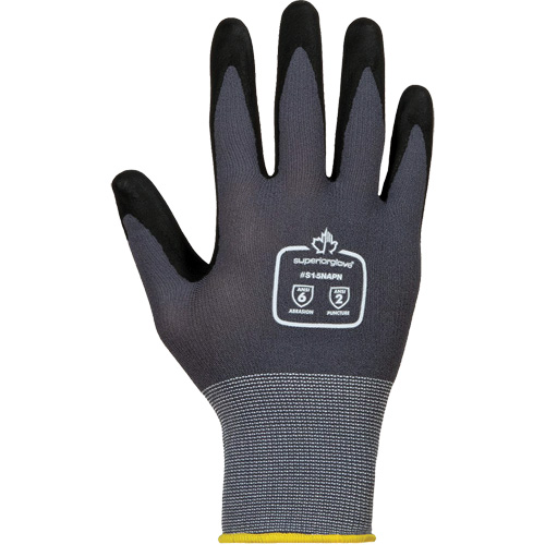Dexterity&reg; High-Abrasion Gloves, 2X-Small/5, Foam Nitrile Coating, 15 Gauge, Nylon/Cotton Shell R.M.G. Prévention