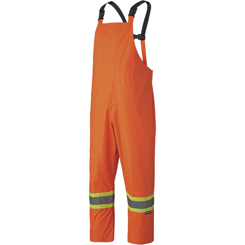 5608 Combinaison de pluie imperm&eacute;able 210D, Polyester/PVC, Petit, Orange haute visibilit&eacute; R.M.G. Prévention