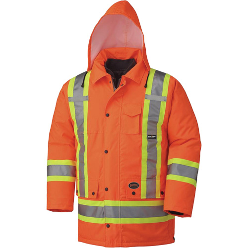 5020 Manteau imperm&eacute;able 7 en 1, Orange haute visibilit&eacute;, 5T-Grand R.M.G. Prévention