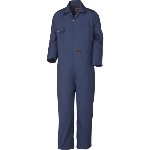 515T Coveralls with Zipper, Men's, Navy Blue, Size 40 R.M.G. Prévention