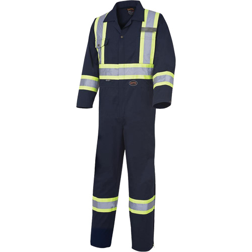 516 Coveralls, 36, Navy Blue R.M.G. Prévention