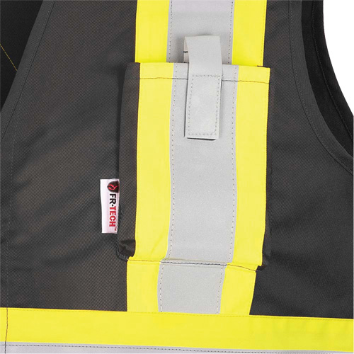 7729 Veste r&eacute;sistante aux arcs &eacute;lectriques FR-Tech, Petit, Noir, 10 cal/cm² R.M.G. Prévention