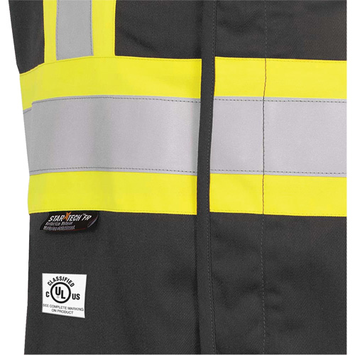 7729 Veste r&eacute;sistante aux arcs &eacute;lectriques FR-Tech, Petit, Noir, 10 cal/cm² R.M.G. Prévention
