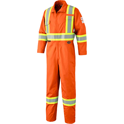 7702T FR-Tech&reg; Arc-Rated Coverall, Size 40 (Tall), High Visibility Orange, 10 cal/cm² R.M.G. Prévention