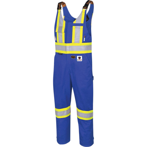 7714 FR-Tech&reg; Flame-Resistant Overalls, Small, Royal Blue R.M.G. Prévention