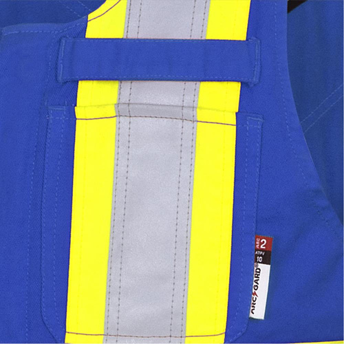 7714 FR-Tech&reg; Flame-Resistant Overalls, Small, Royal Blue R.M.G. Prévention