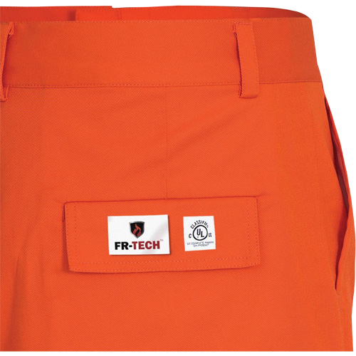 7763 FR-Tech&reg; 88/12 Arc Rated High-Visibility Safety Pants, 34, x 34, High Visibility Orange, 9.7 cal/cm² R.M.G. Prévention