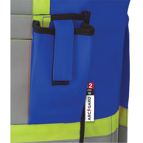 7733 FR-Tech&reg; Flame-Resistant Arc Surveyor's Vest, Small, Royal Blue, 9.7 cal/cm² R.M.G. Prévention