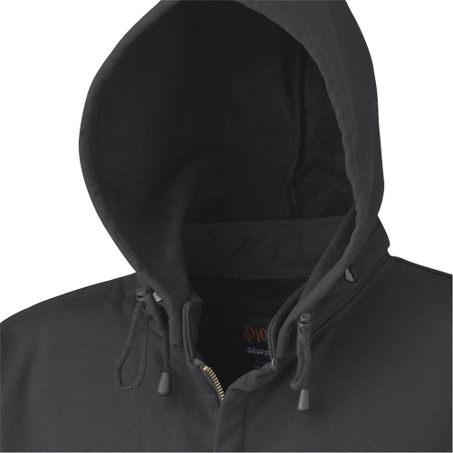 337 Flame-Resistant Zip Style Hoodie, Men's, X-Small, Black, 22 cal/cm² R.M.G. Prévention