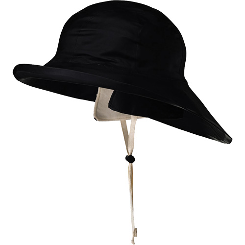 D5050 Chapeau Sou'wester traditionnel noir Dry King, Petit, Noir, Caoutchouc R.M.G. Prévention