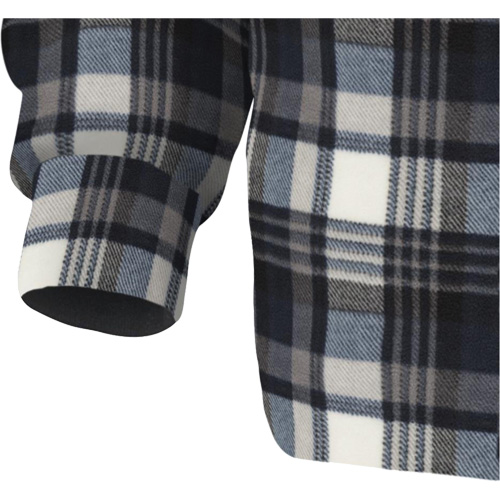 415BG Quilted Hooded Shirt, Men's, X-Small, Multi-Colour R.M.G. Prévention