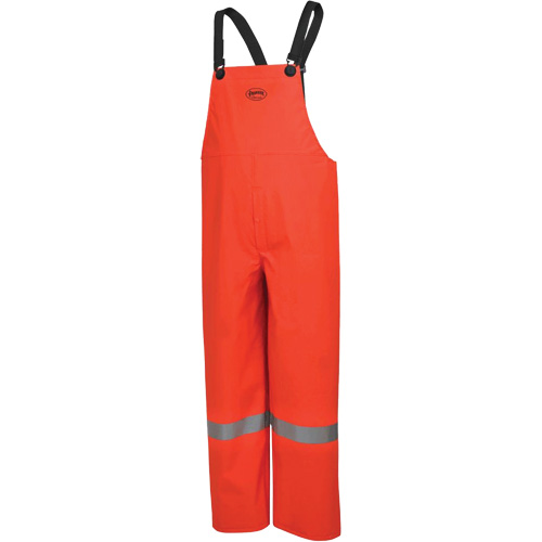 576P FR Safety Bib Pants, Small, High Visibility Orange R.M.G. Prévention