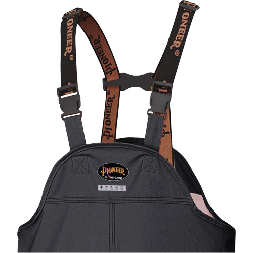 5895BK Salopettes extensibles imperm&eacute;ables et ignifuges, T-petit, Noir R.M.G. Prévention