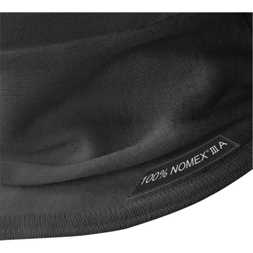 C214BK Cagoule &agrave; un trou en tricot moyen, Noir, Nomex R.M.G. Prévention
