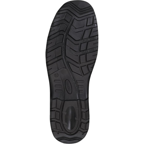 1028 Brown 8" Work Boots, Leather, Steel Toe, Size 10 R.M.G. Prévention