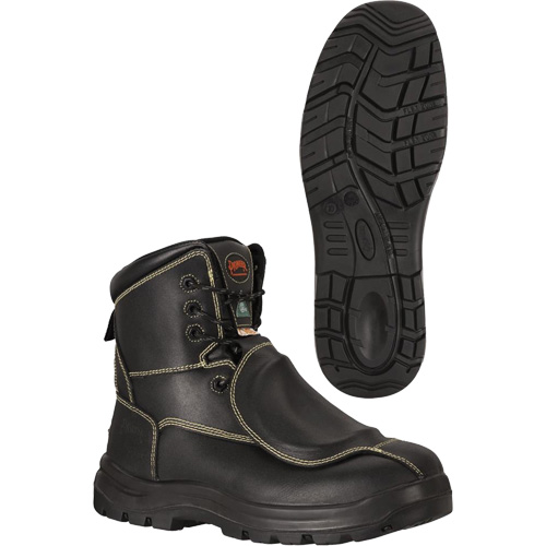 1060 Metatarsal-Protected Safety Boots, Leather, Size 10 R.M.G. Prévention