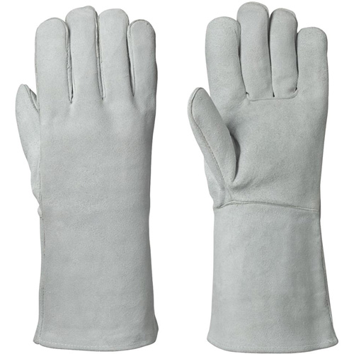 830 Fleece-Lined Welder's Gloves, Split Cowhide, Size Medium R.M.G. Prévention