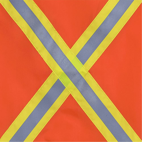 353 Flag with Reflective Tape, Polyester R.M.G. Prévention