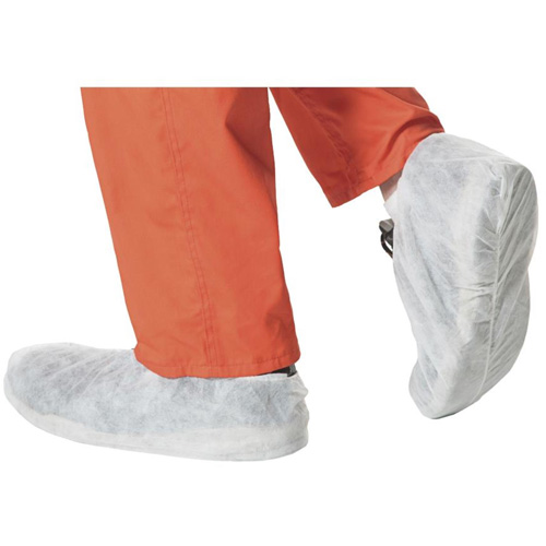 2022 Disposable Shoe Covers, One Size, Polypropylene, White R.M.G. Prévention