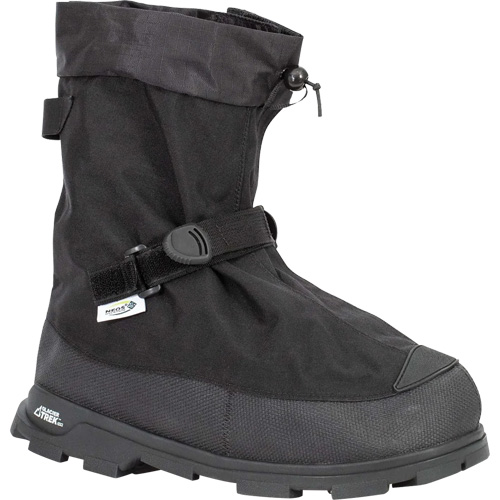 Couvre-chaussure &agrave; crampons avec talonni&egrave;re Voyager Glacier Trek, Nylon/Polyur&eacute;thane, Boucle, Convient &agrave; Hommes 5 - 6,5/Femmes 6 - 8 R.M.G. Prévention