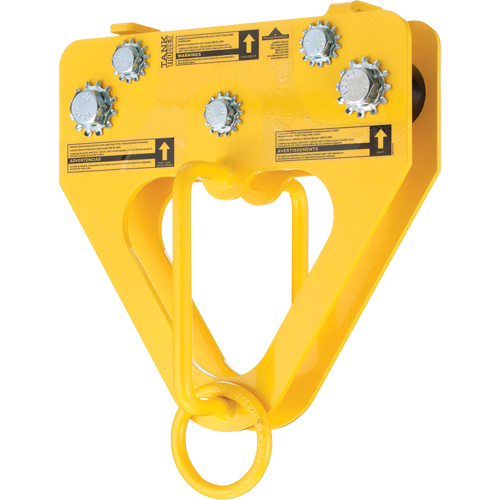 Chariot &agrave; r&eacute;servoir &agrave; bride standard, Acier R.M.G. Prévention