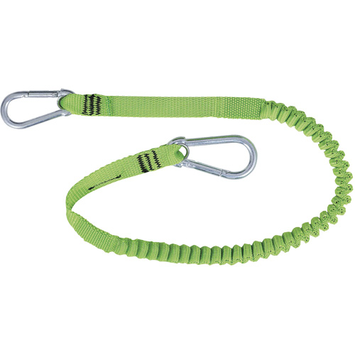 TT-9902 Slim Line Tool Tether Harness Lanyard, Fixed Length, Dual Carabiner R.M.G. Prévention