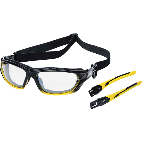 XPS530 Sealed Safety Glasses, Indoor/Outdoor Lens, Anti-Scratch, ANSI Z87+/Meets/Exceeds CSA Z94.3 R.M.G. Prévention