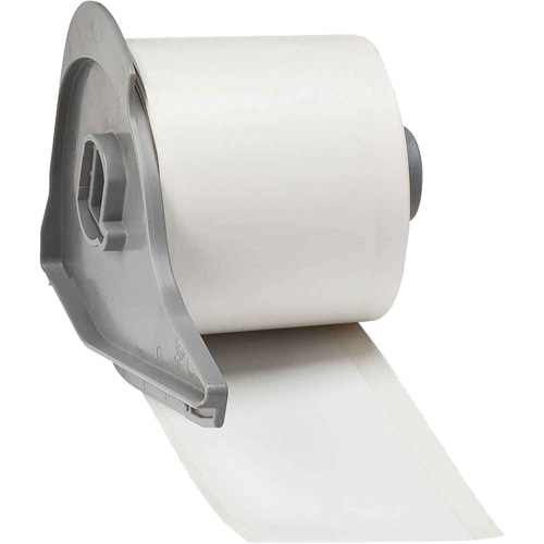 Multi-Purpose Matte Label Tape, Polypropylene, White, 2" Width R.M.G. Prévention