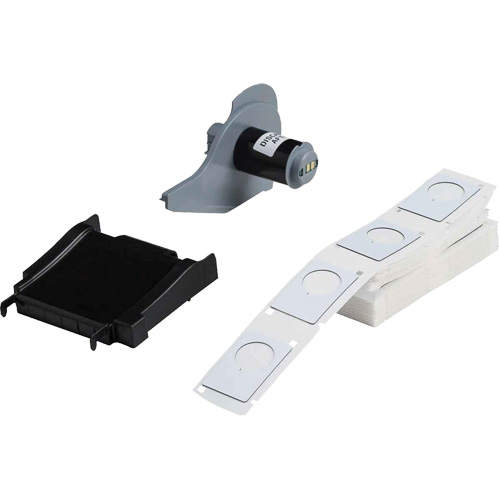 Raised Panel Labels, Polyester, 1.2" L x 1.9" H, White R.M.G. Prévention