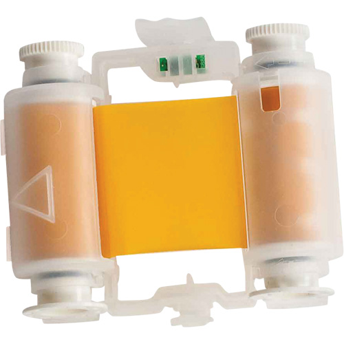 R6900 Series Snap-In Printer Ribbon, 2" x 150', Yellow R.M.G. Prévention