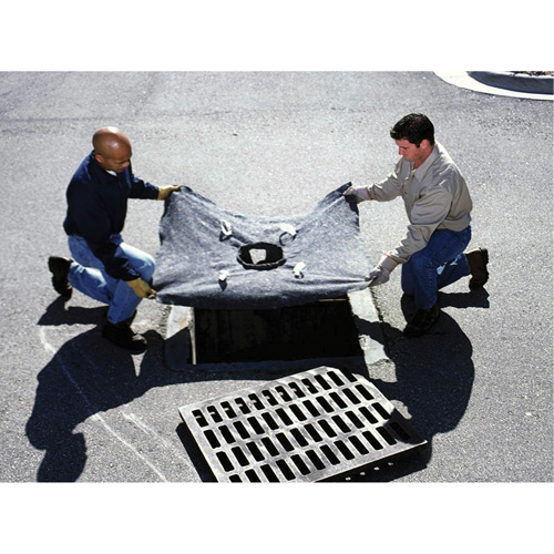 Recycled Ultra-Drain Guard&reg; Catch Basin Insert, Oil & Sediment, 48" L x 36" W R.M.G. Prévention