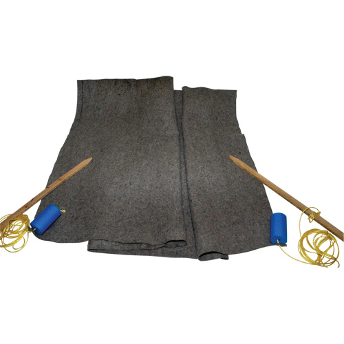 Ultra-Oil Blanket, Mati&egrave;res dangereuses/Huile seulement/Universel, 120" x 60", 8,3 gal. US d'absorption R.M.G. Prévention