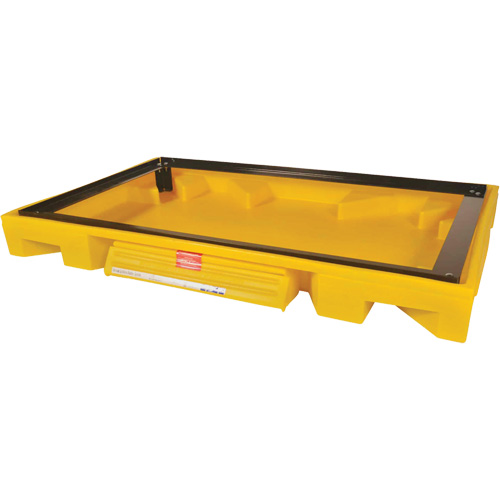 Double Drum Ultra-Safety Cabinet Bladder System, 63" lo x 38,5" la x 6,3" h, Capacit&eacute; de charge 3000 lb R.M.G. Prévention
