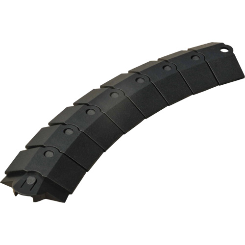 Small Ultra-Sidewinder Cable Protection System&reg; with Endcaps, 39.5" x 3" x 0.8", 2000 lbs. (1 tons) R.M.G. Prévention