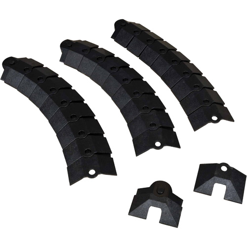 Grand Ultra-Sidewinder Cable Protection System avec capuchons, 34" x 13,6" x 2,1", 260 lb (0,13 tonnes) R.M.G. Prévention