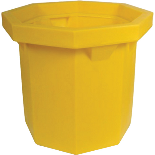 Ultra-Spill Collector &agrave; fond plat, 66 gal. US, Mobile R.M.G. Prévention