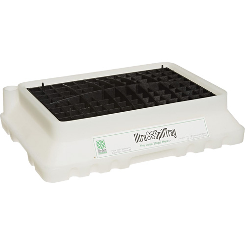 P2 Ultra-Spill Tray, 17" lo x 12" la x 4" h, Cap. de d&eacute;versement 1,8 gal. US R.M.G. Prévention
