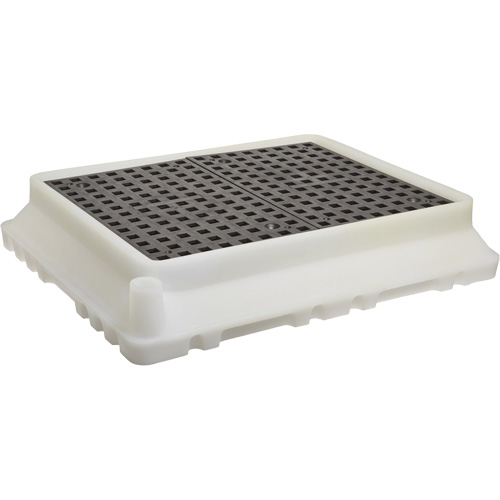 P4 Ultra-Spill Tray&reg;, 17" L x 21" W x 4" H, 2.9 US gal. Spill Capacity R.M.G. Prévention
