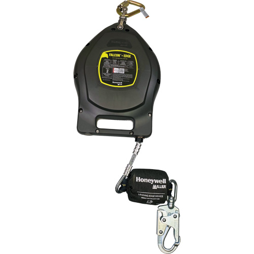 Falcon+ Edge Self-Retracting Lifeline, 50', Galvanized Steel, Swivel R.M.G. Prévention