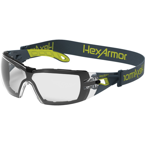 MX200G TruShield&reg;S Wraparound Safety Glasses, Clear Lens, Anti-Fog/Anti-Scratch, ANSI Z87+/Meets/Exceeds CSA Z94.3 R.M.G. Prévention