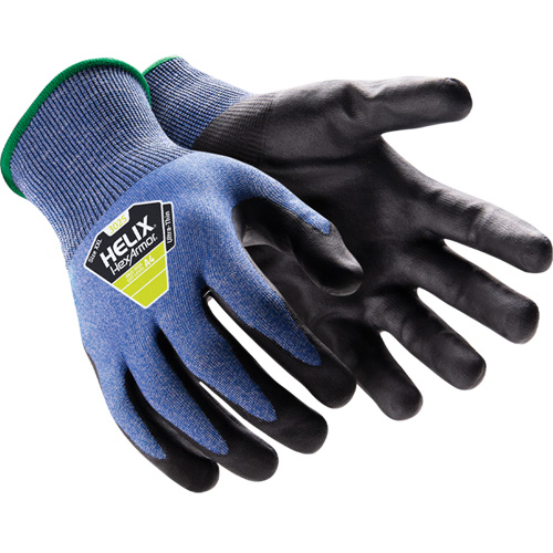 Gants r&eacute;sistants aux coupures Helix 3025, Taille 6/T-petit, Calibre 21, Rev&ecirc;tement Mousse de nitrile, Enveloppe en PEHP, ASTM ANSI niveau A4 R.M.G. Prévention