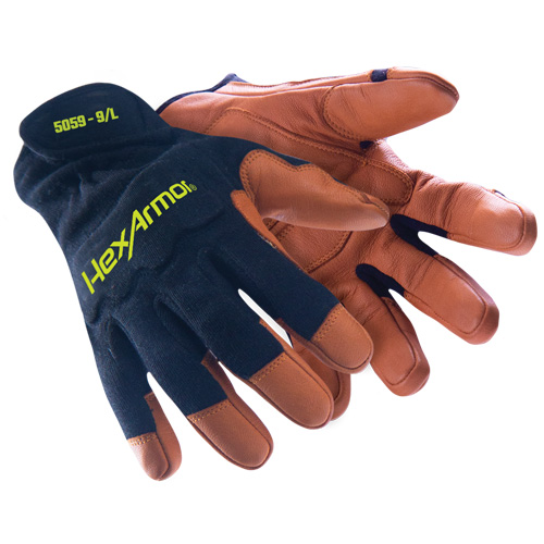 Gants de soudage HeatArmor 5059, Cuir fleur de ch&egrave;vre, Taille Petit/7 R.M.G. Prévention