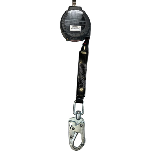Miller TurboLite+ Scorpion Personal Fall Limiter, 9', Web, Swivel R.M.G. Prévention
