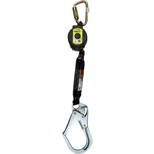 Miller TurboLite+ Personal Fall Limiter, 6', Web, Stationary R.M.G. Prévention
