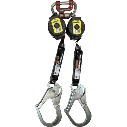 Miller TurboLite+ Personal Fall Limiter, 6', Web, Stationary R.M.G. Prévention